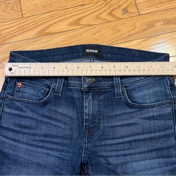 HUDSON Size 25 Krista Super Skinny Jeans Indigo Requiem Wash - Picture 6 of 8